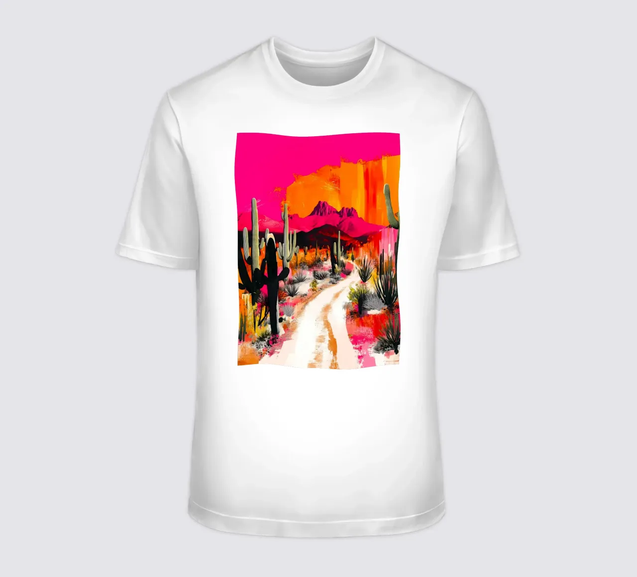Mexican desert t-shirt by Justyna Jaszke JBJart