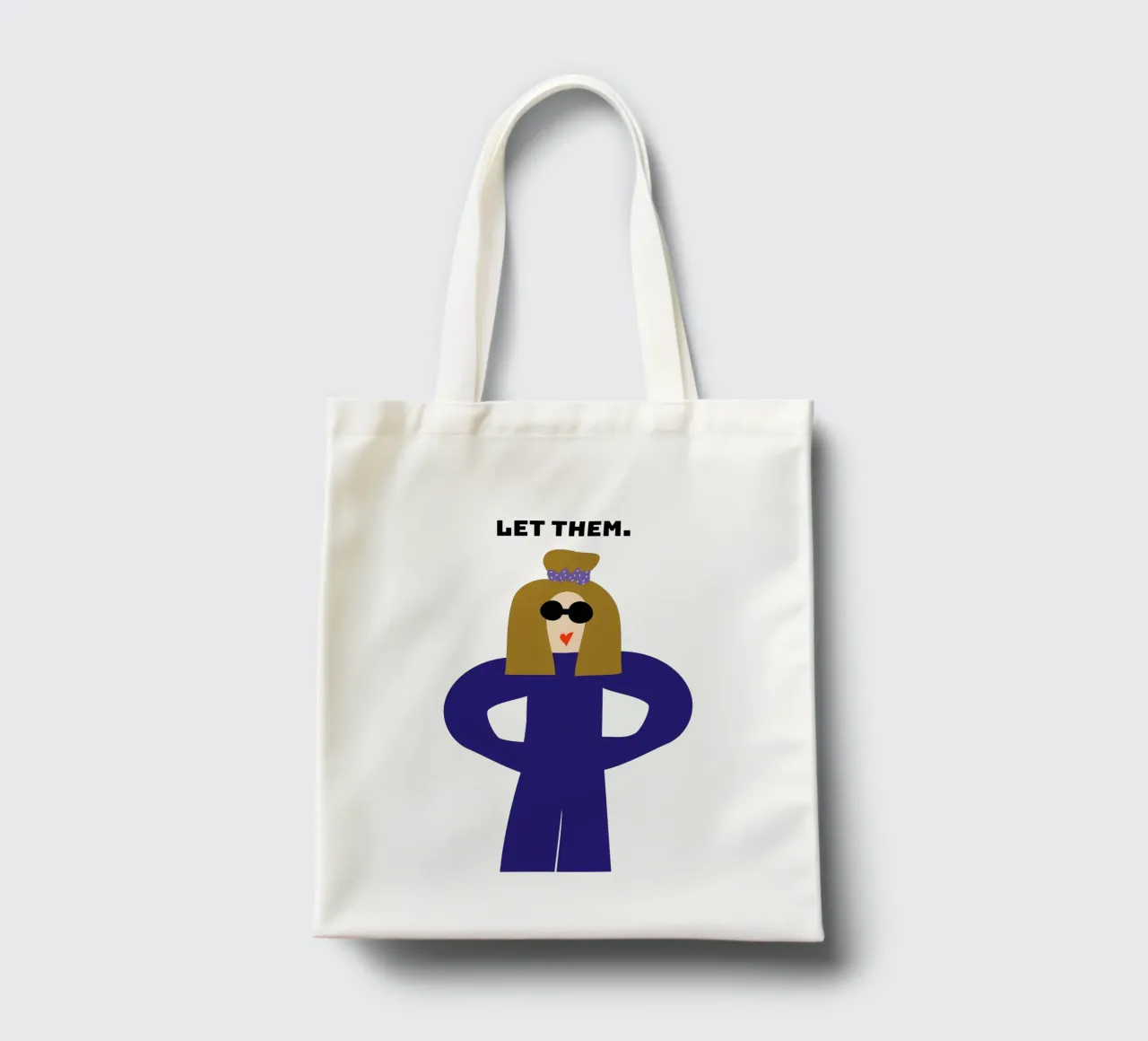 let them. borsa in juta da FRICKE DESIGN