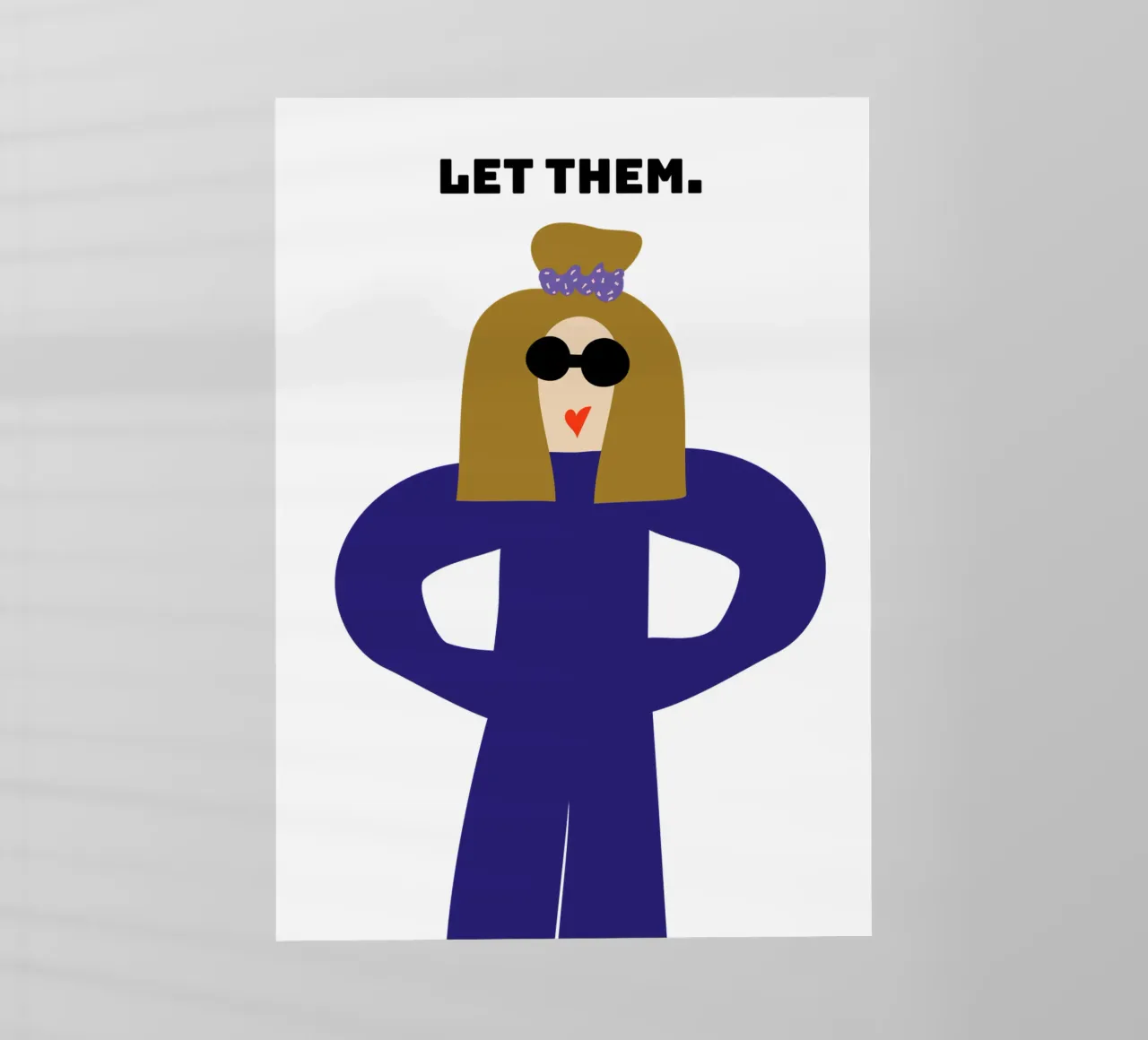 let them. pellicola backlit da FRICKE DESIGN