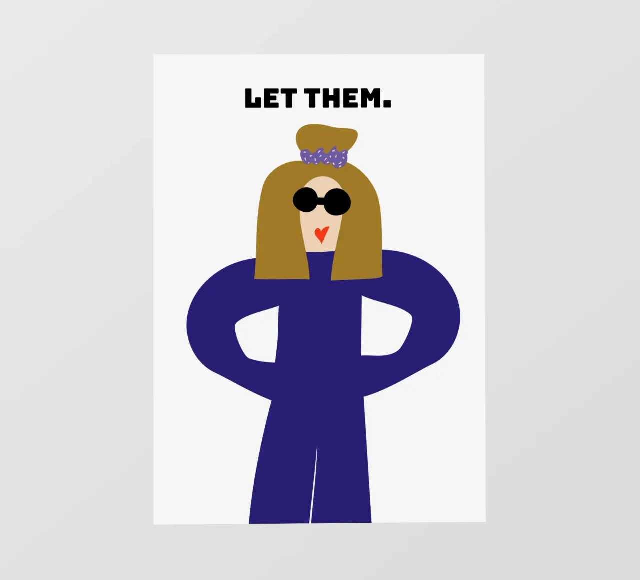 let them. telo in pvc da FRICKE DESIGN