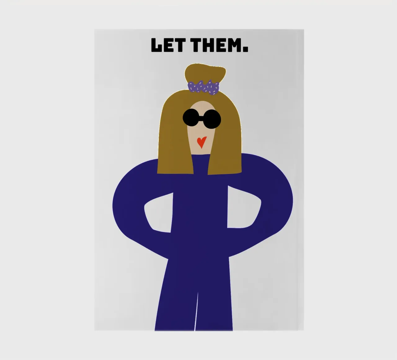 let them. notebook by FRICKE DESIGN