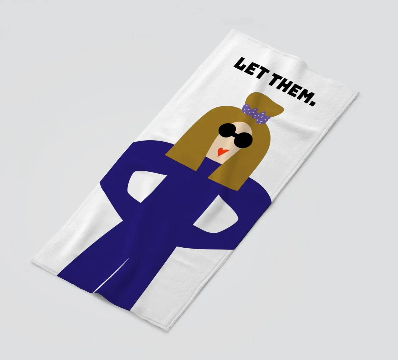 let them. telo mare da FRICKE DESIGN