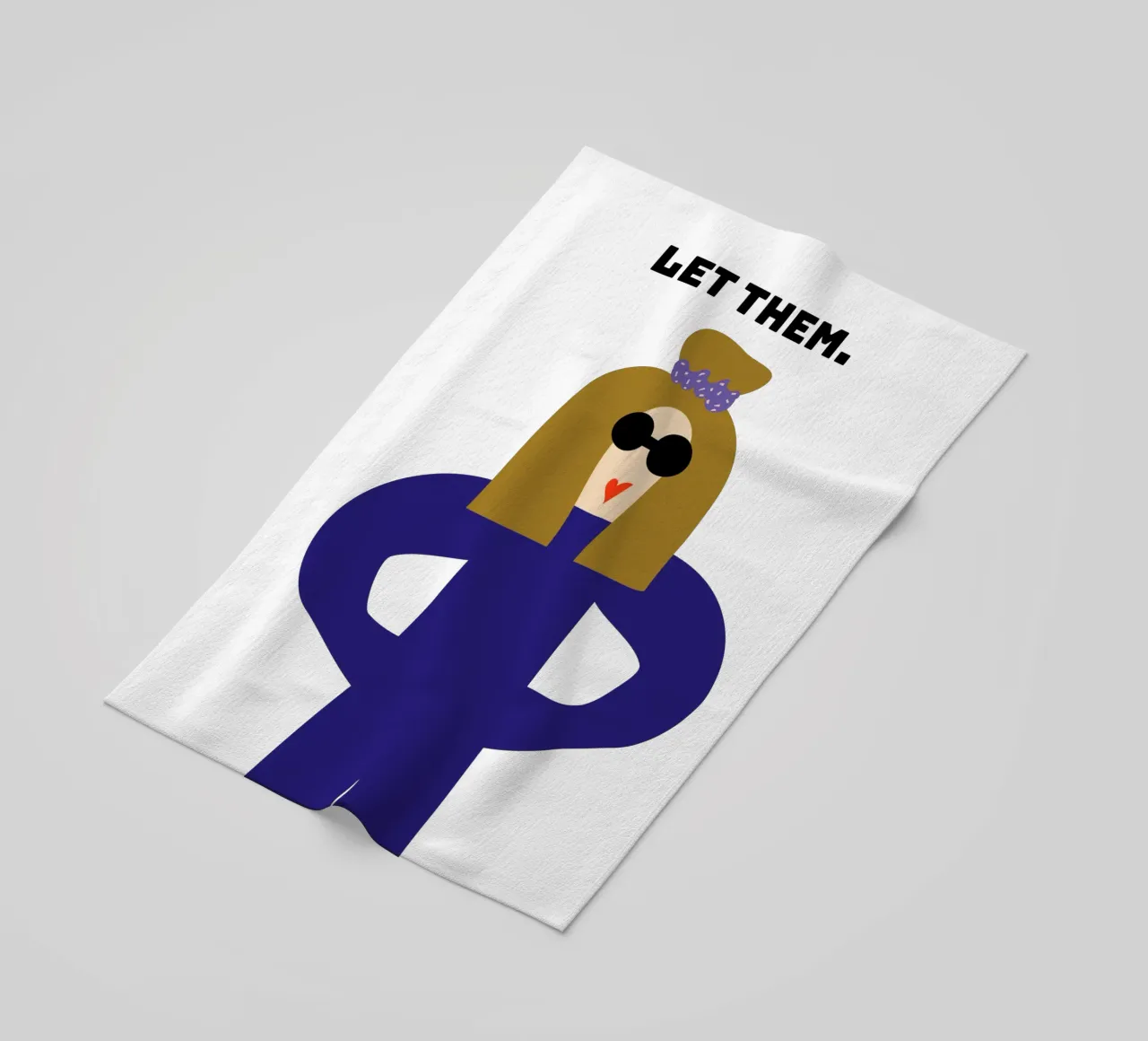 let them. telo mare da FRICKE DESIGN