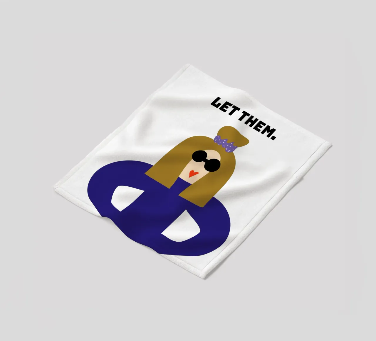 let them. coperta in pile da FRICKE DESIGN