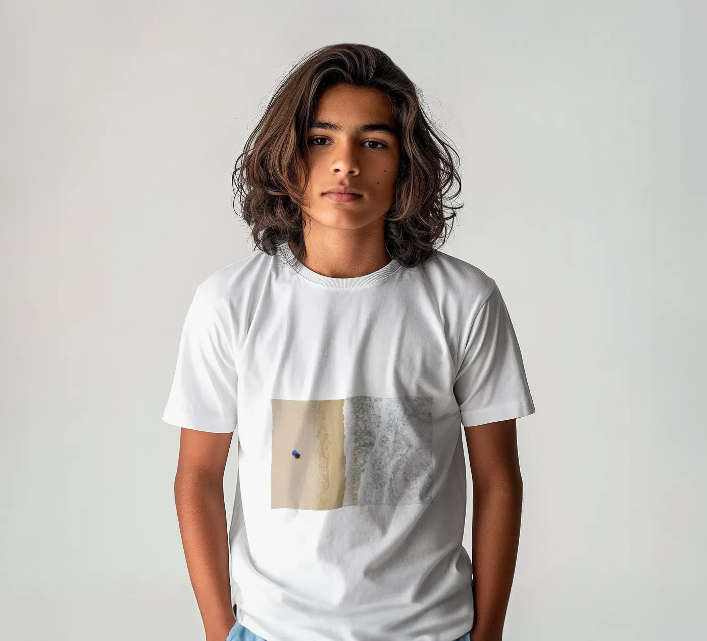 Alone kinder t-shirt van ROBERTO H
