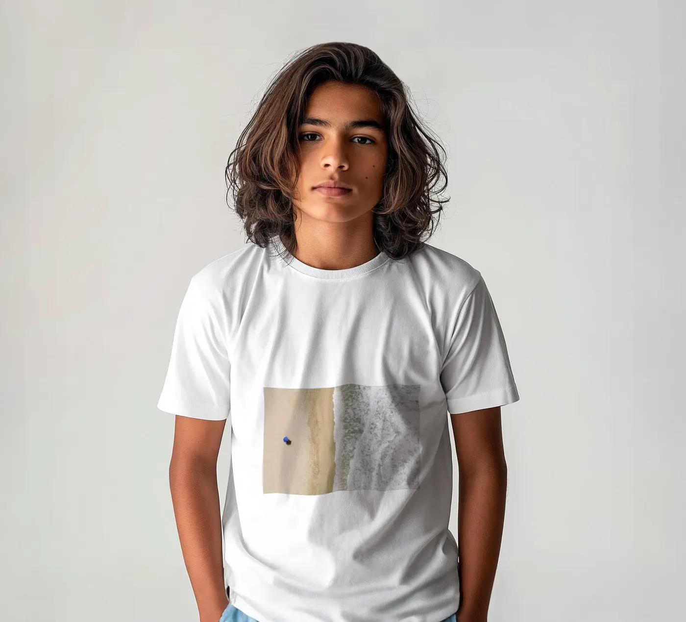 Alone kinder t-shirt van ROBERTO H