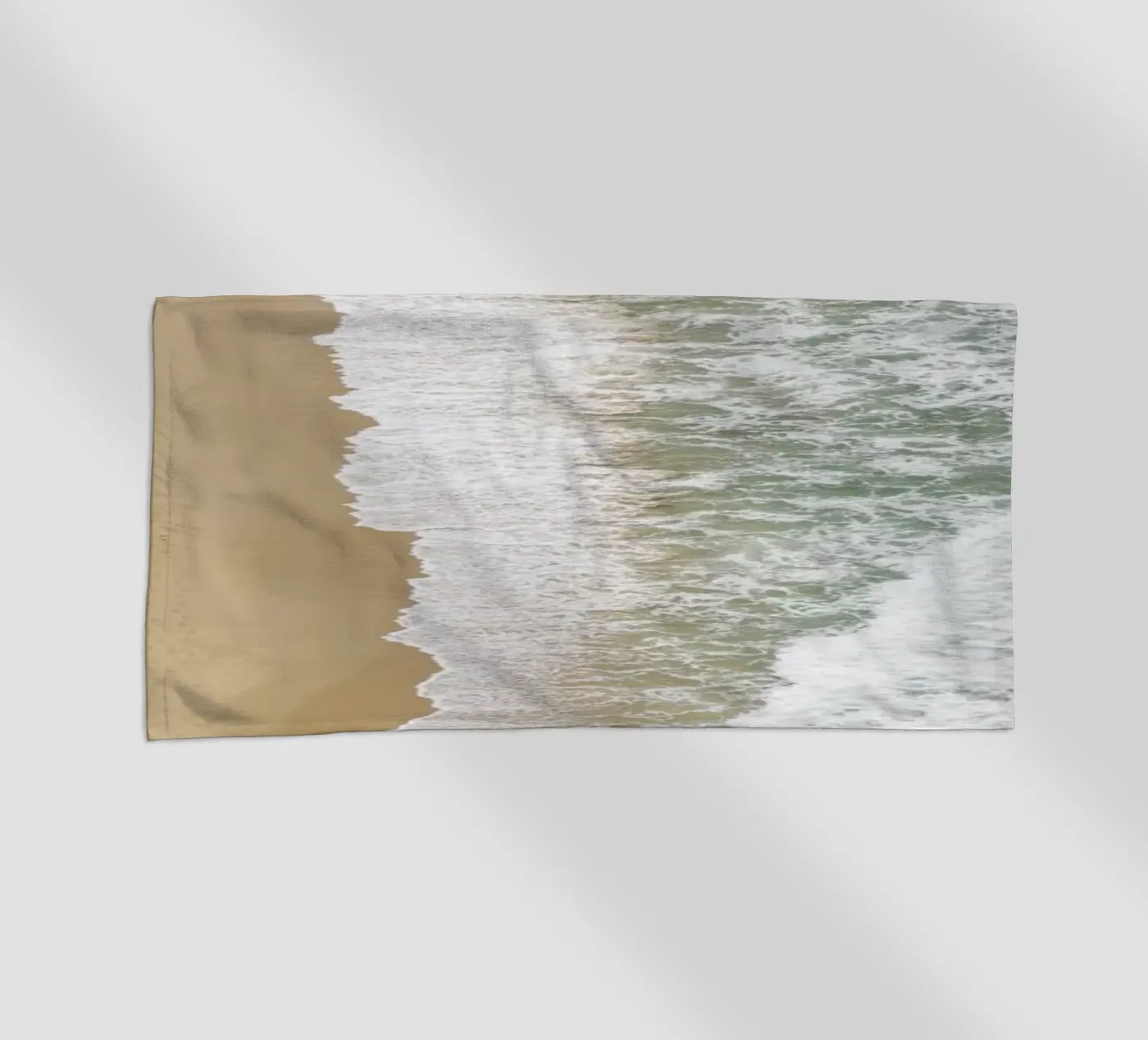 Alone beach towel by ROBERTO H