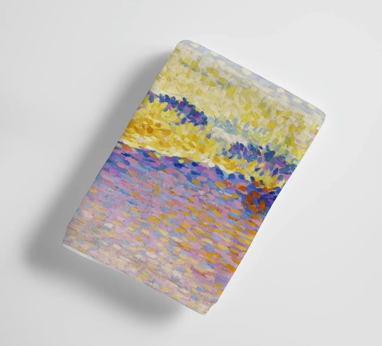 Henri-Edmond Cross: Pointillist Pines, Küstenlandschaftskunst Handtuch von NorwesClub