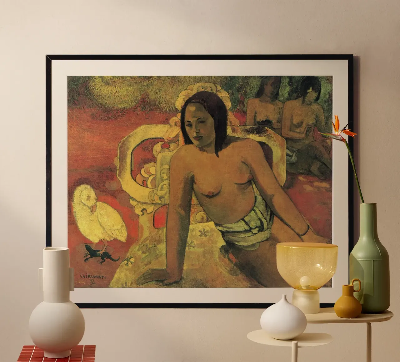 Gauguin's Vairumati: Primitivisme, exotisme, Boheemse kunst Pr poster van NorwesClub