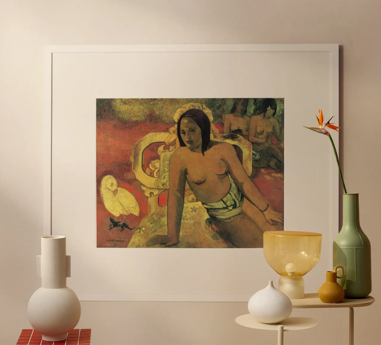 Gauguin's Vairumati: Primitivisme, exotisme, Boheemse kunst Pr poster van NorwesClub