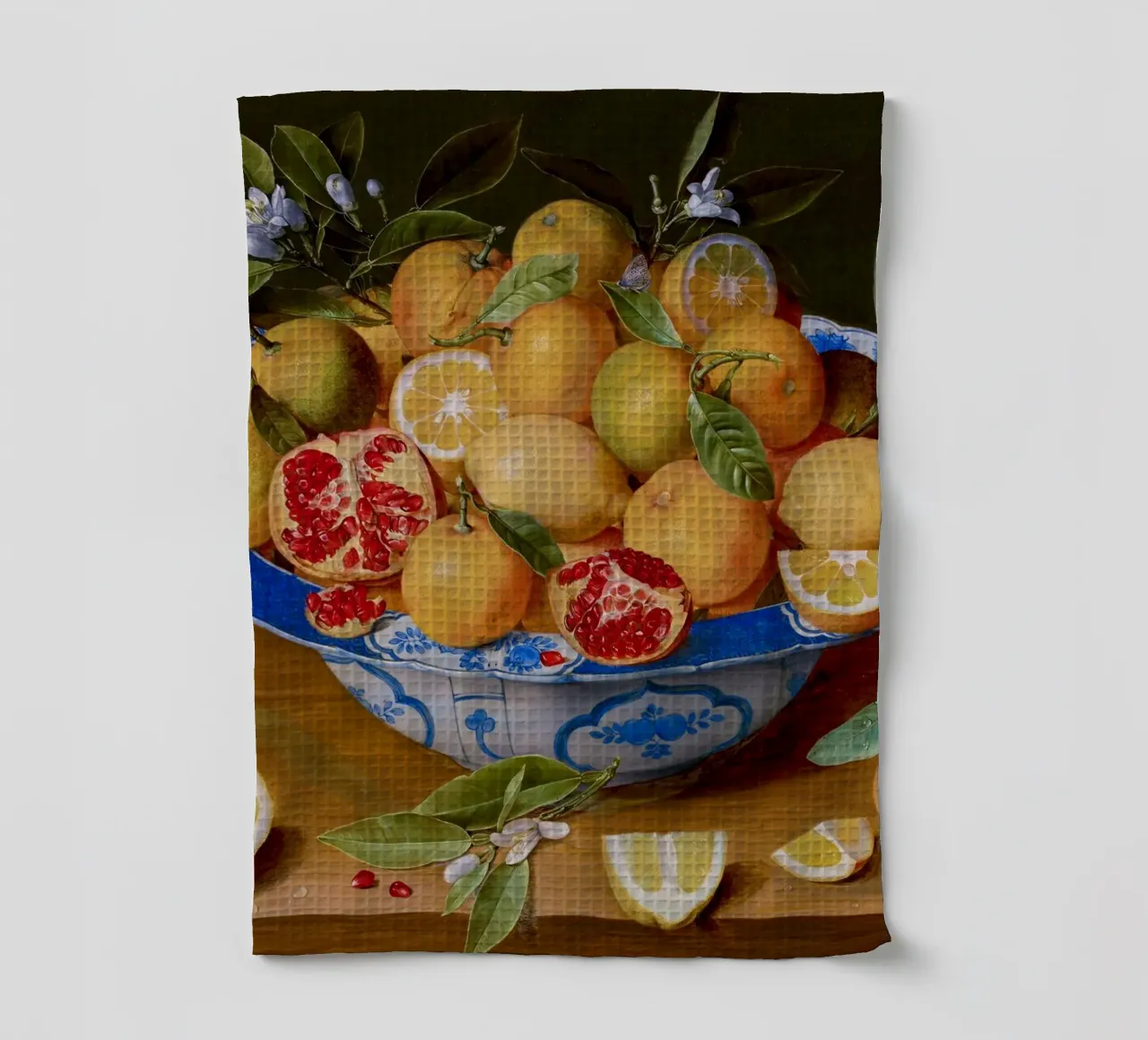 Nature morte à Hulsdonck : Âge d'or hollandais, fructueux, grand moulin torchon de NorwesClub