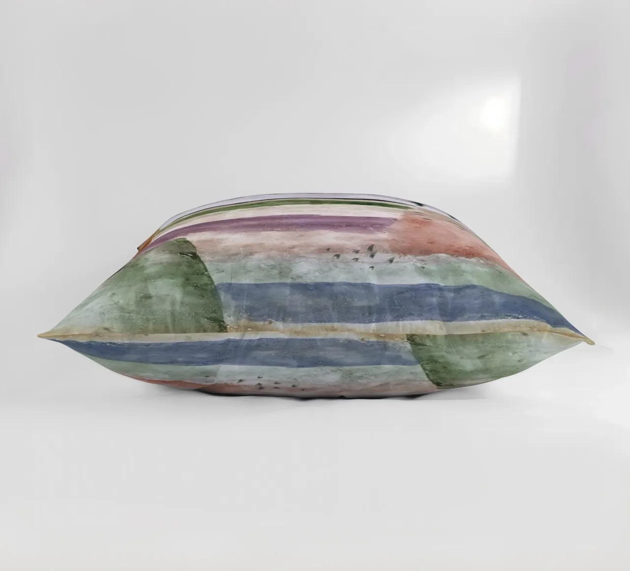 Paul Klee Landscape with Poplars - Abstract Expressionist Wa decorative cushion by NorwesClub