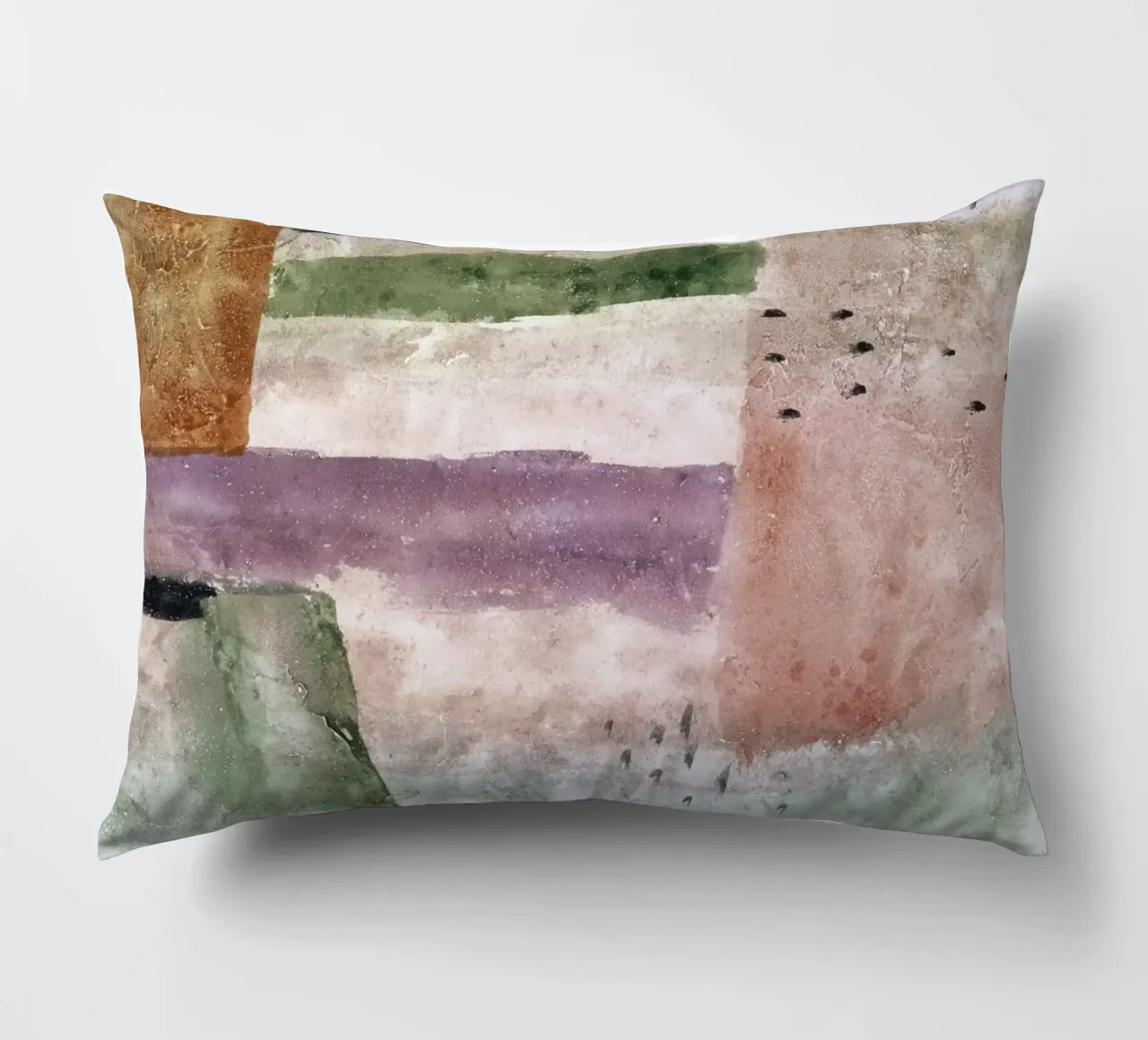 Paul Klee Landscape with Poplars - Abstract Expressionist Wa decorative cushion by NorwesClub