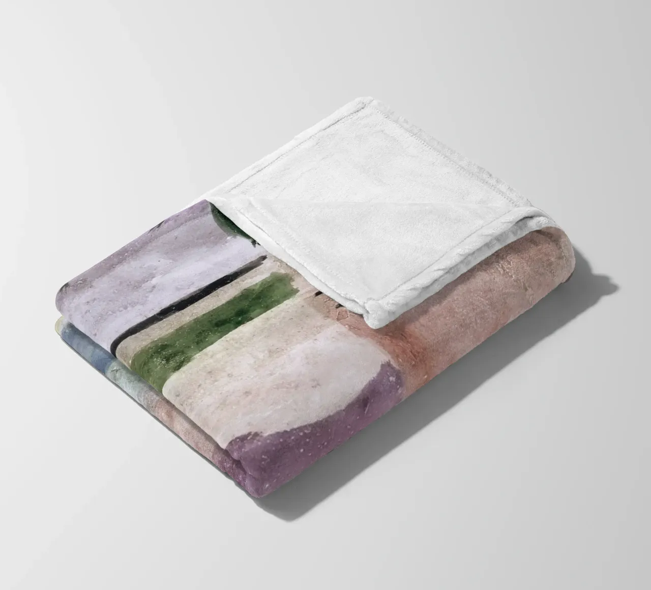 Paul Klee Landscape with Poplars - Abstract Expressionist Wa fleece blanket by NorwesClub