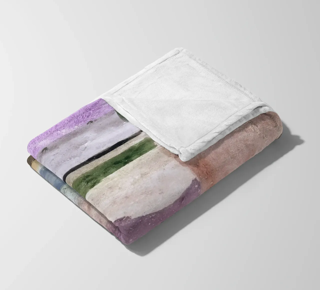 Paul Klee Landscape with Poplars - Abstract Expressionist Wa fleece blanket by NorwesClub