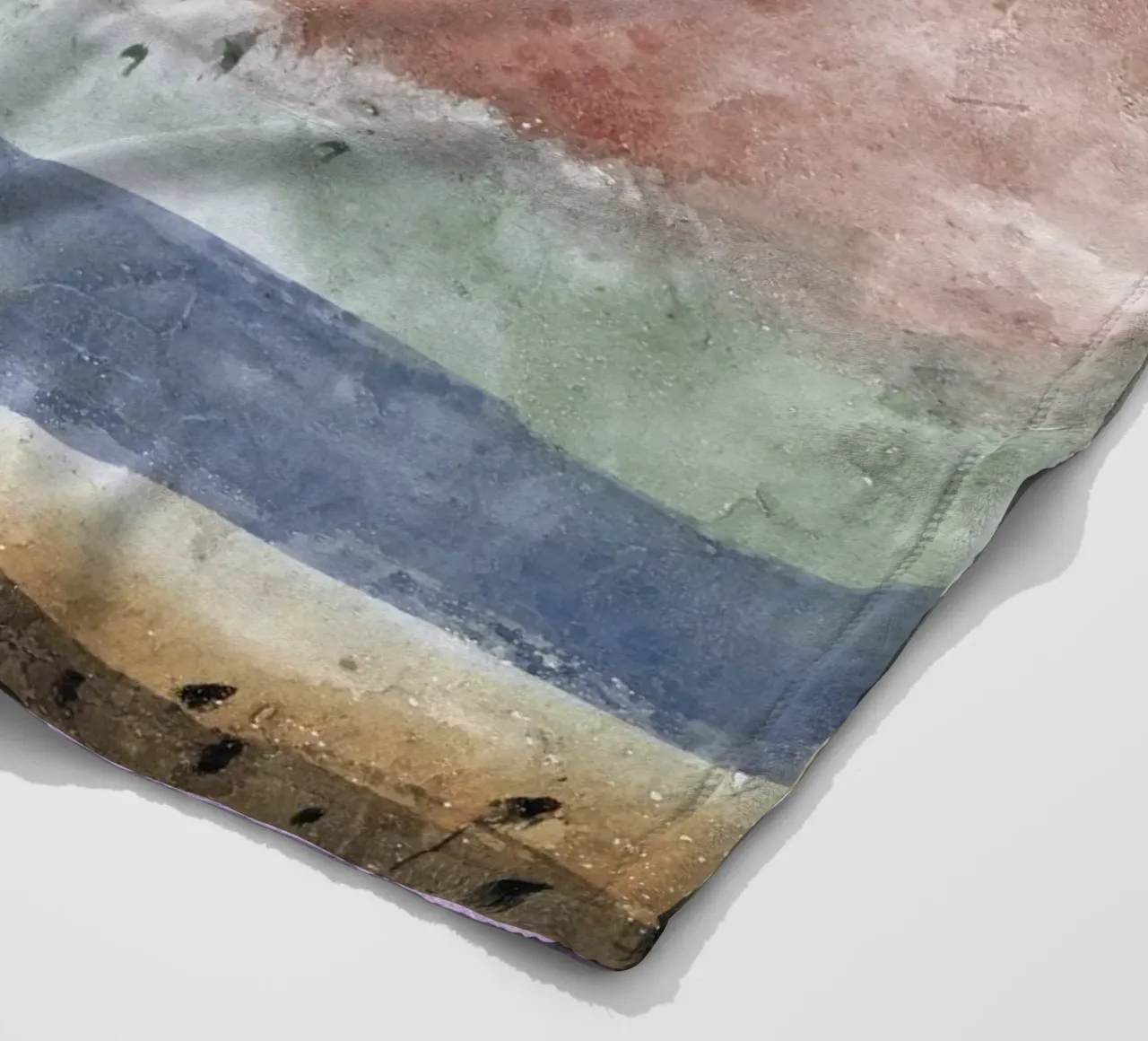 Paul Klee Landscape with Poplars - Abstract Expressionist Wa fleece blanket by NorwesClub