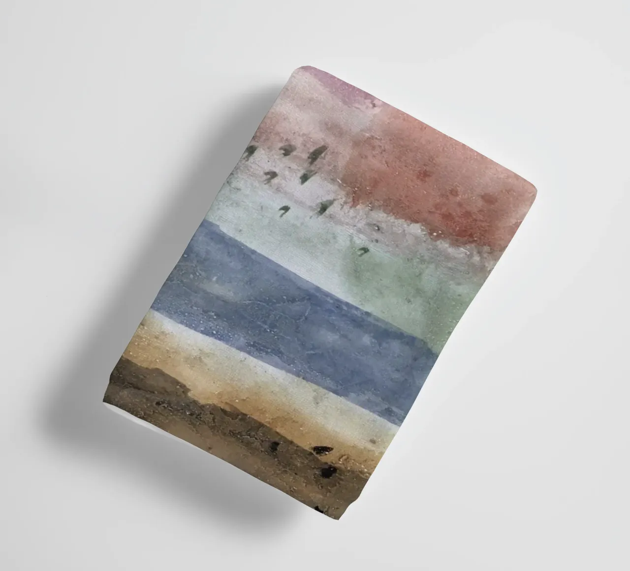 Paul Klee Landschap met populieren - Abstract expressionisme Wa badhanddoek van NorwesClub