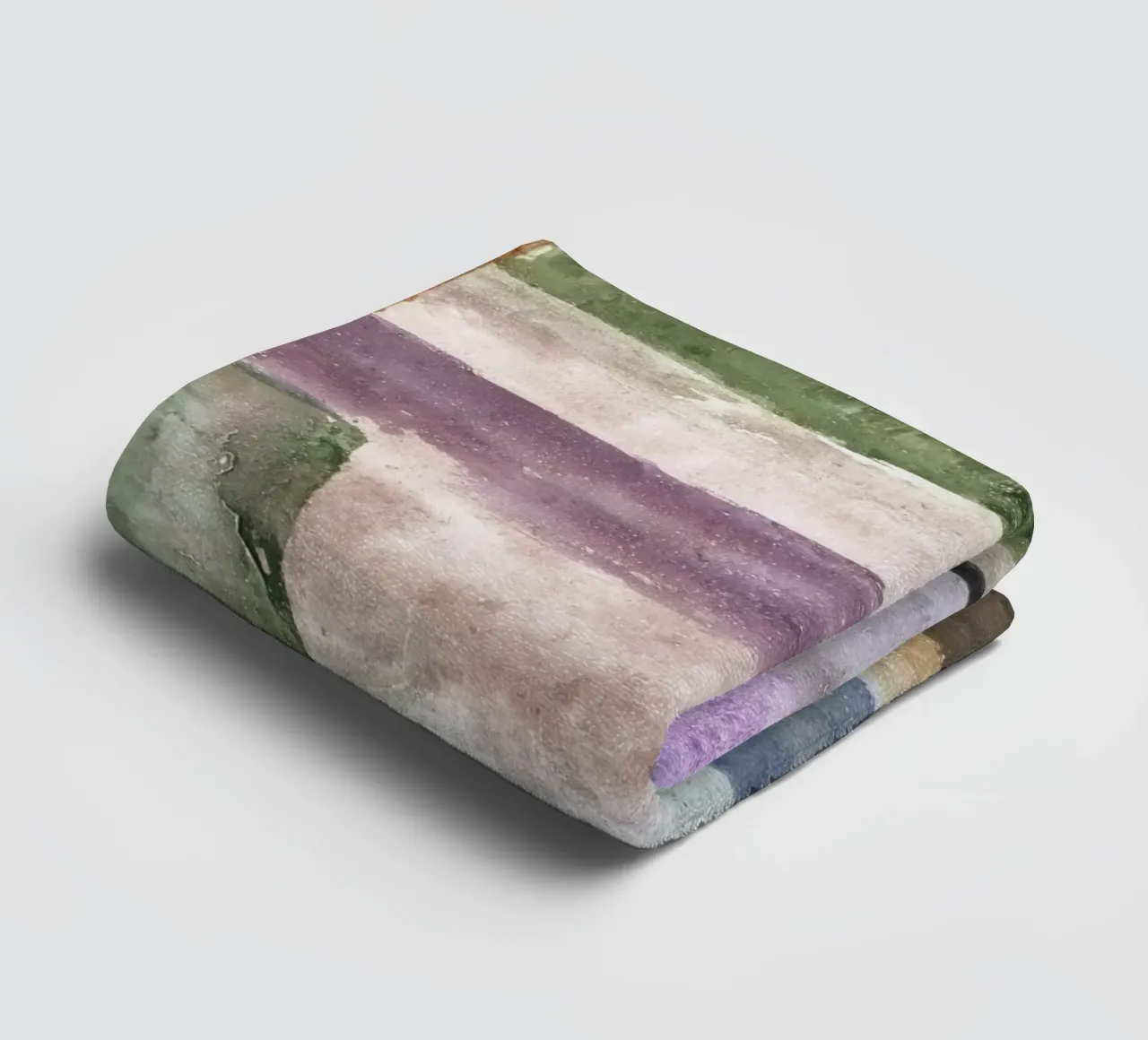 Paul Klee Landschap met populieren - Abstract expressionisme Wa badhanddoek van NorwesClub