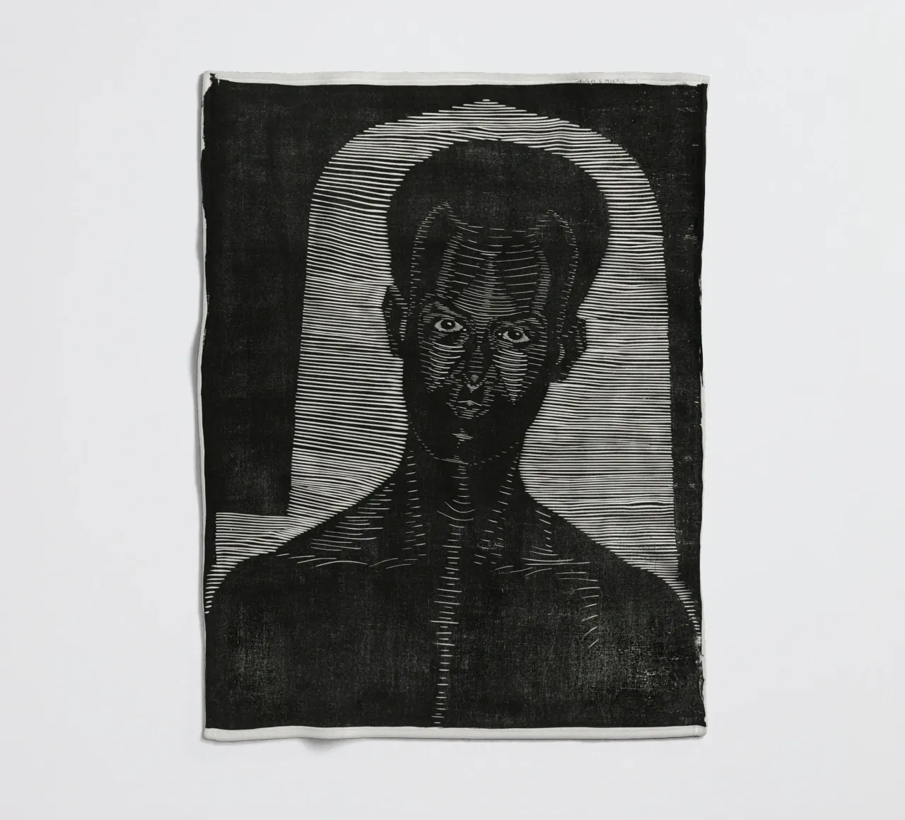 Samuel Jessurun de Mesquita Ritratto in xilografia - Espressionista coperta in pile da NorwesClub