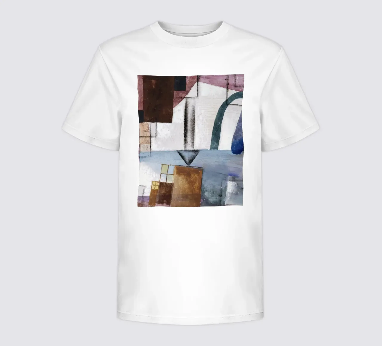 Paul Klee's "White Easter II" - Bauhaus Abstract Geometric A kids t-shirt by NorwesClub