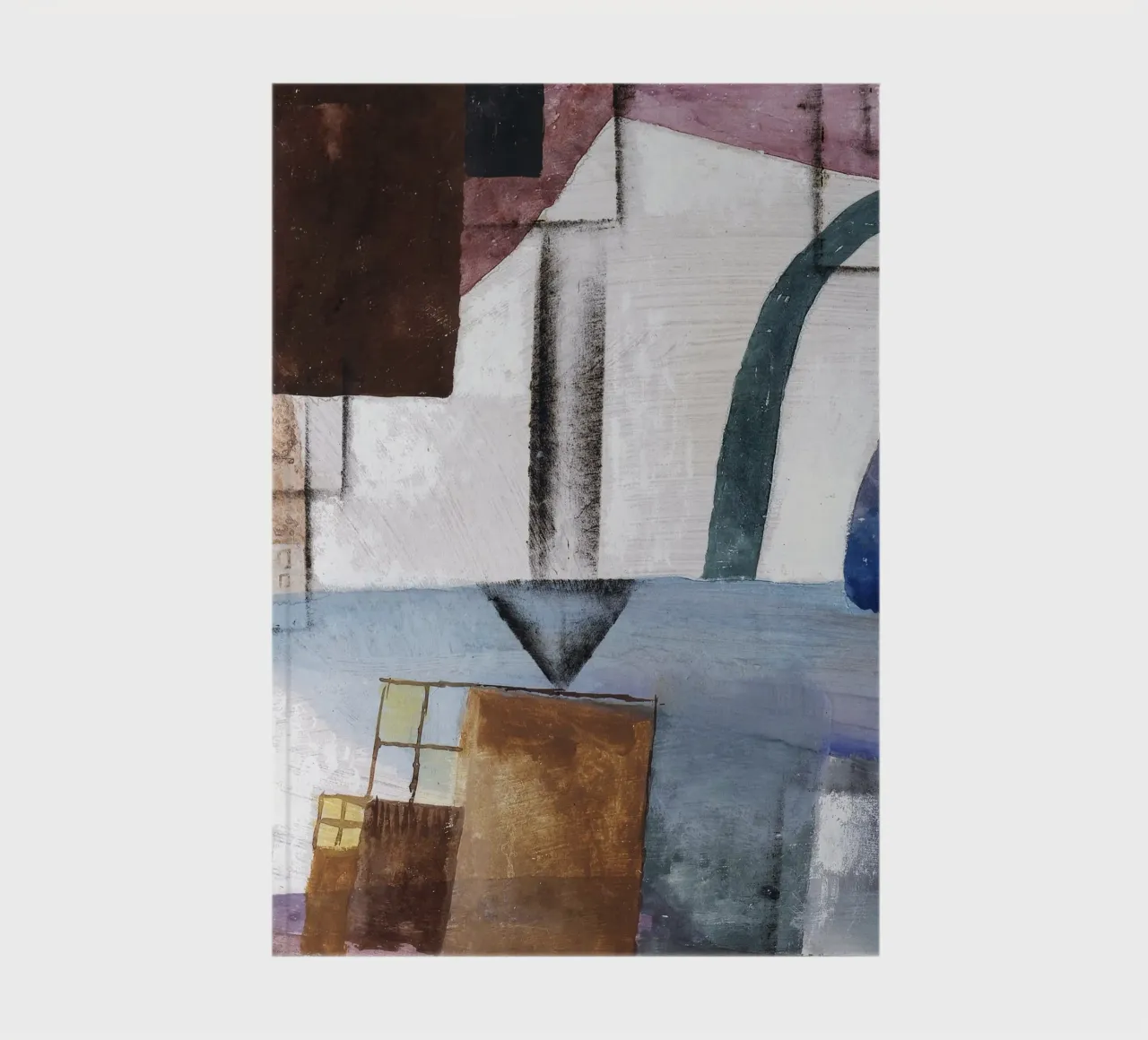 Paul Klee's "White Easter II" - Bauhaus Abstract Geometric A notebook by NorwesClub
