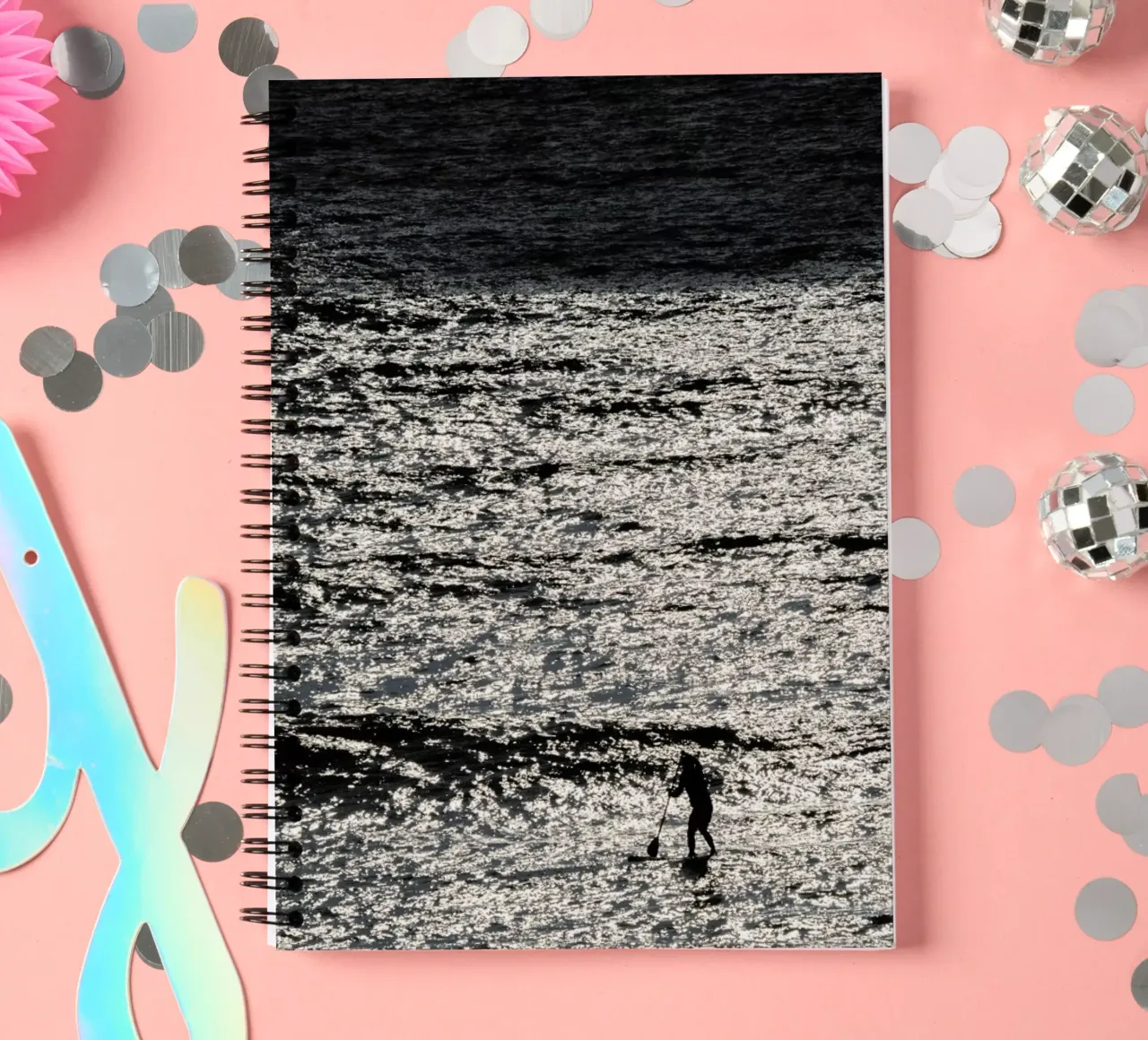 Seaside  24 spiral notebook by Tal Paz-Fridman