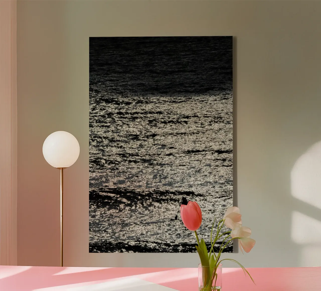 Seaside  24 canvas with Floater frame by Tal Paz-Fridman