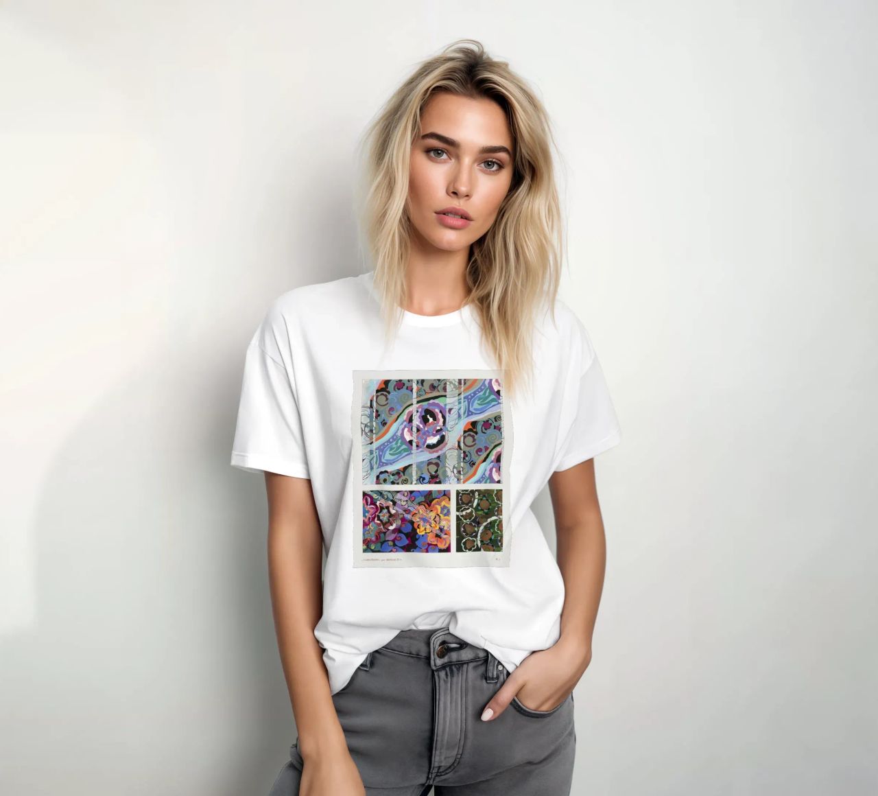 Édouard Bénédictus "Variations" - Art Deco Pattern Print t-shirt by NorwesClub