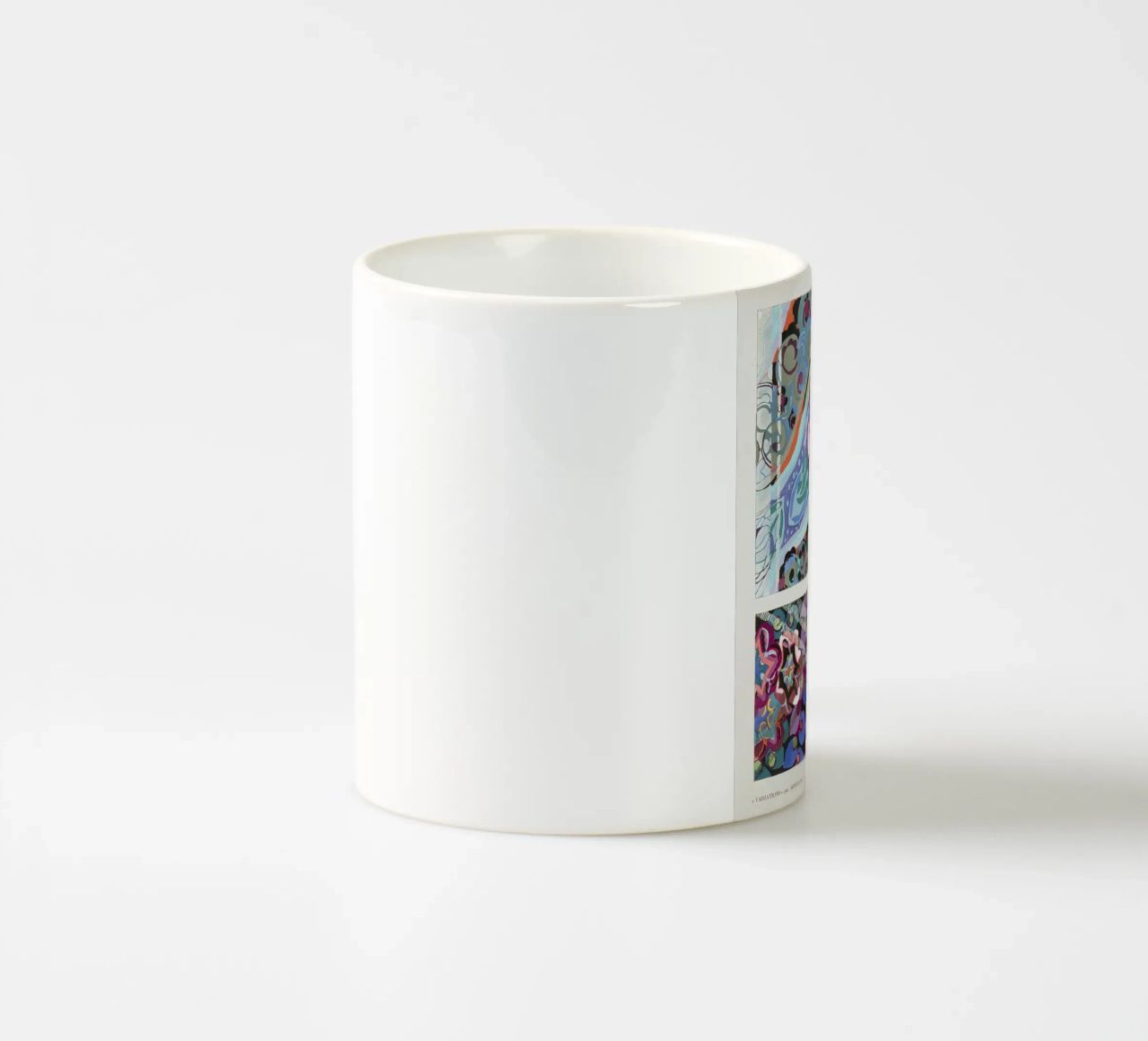Édouard Bénédictus "Variations" - Art Deco Pattern Print ceramic mug by NorwesClub