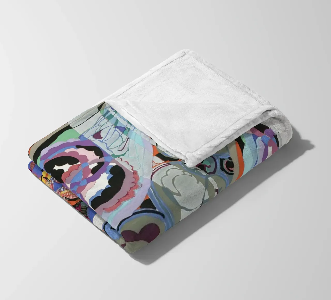 Édouard Bénédictus "Variazioni" - Stampa Art Déco coperta in pile da NorwesClub