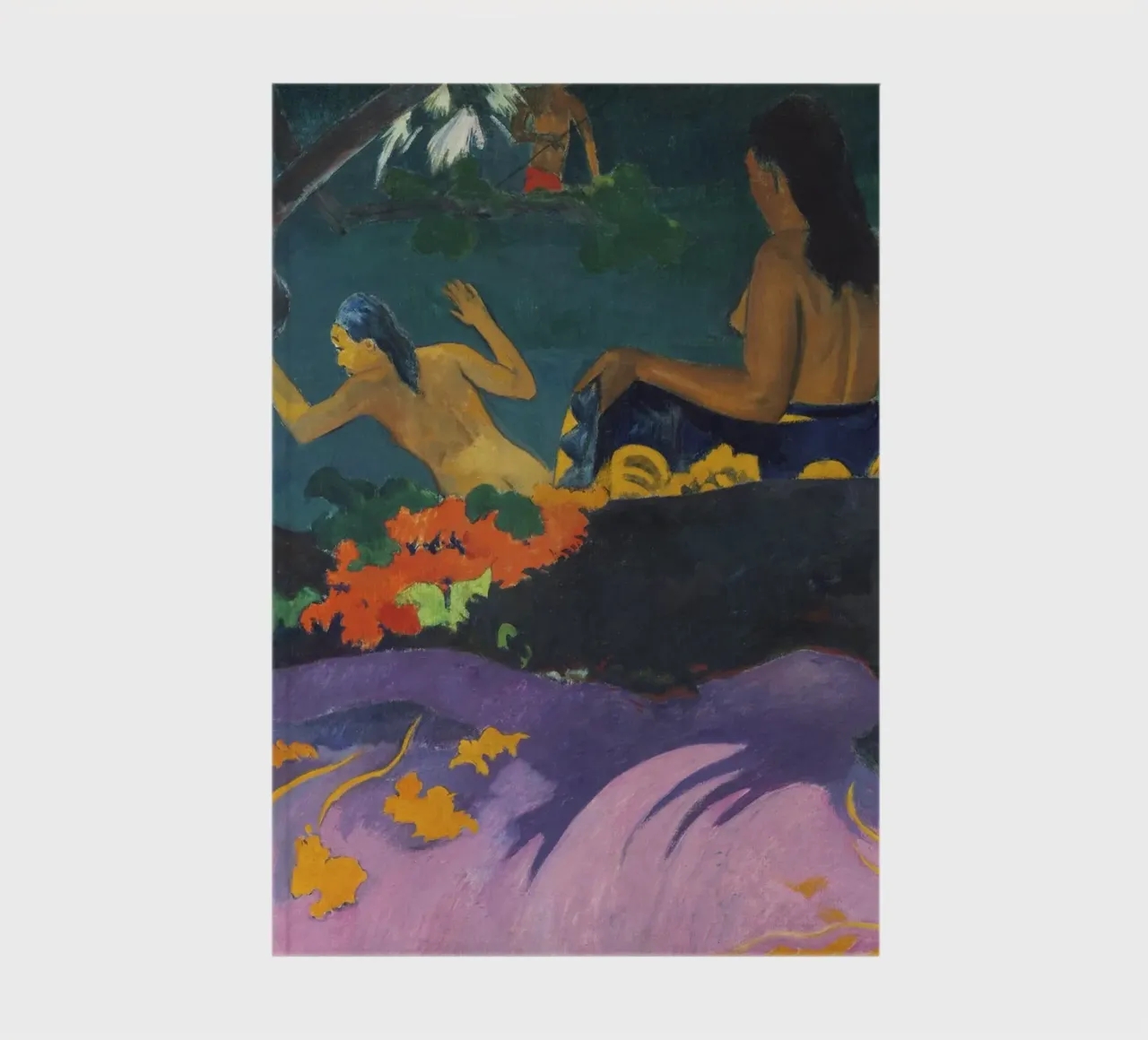 Paul Gauguin "Fatata te Miti" - Post-Impressionist Tahitian artist notebook by NorwesClub