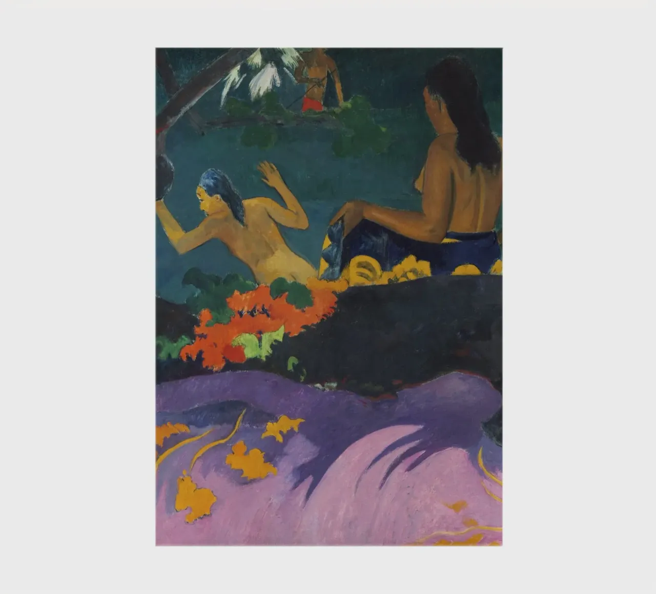 Paul Gauguin "Fatata te Miti" - Post-Impressionist Tahitian artist notebook by NorwesClub