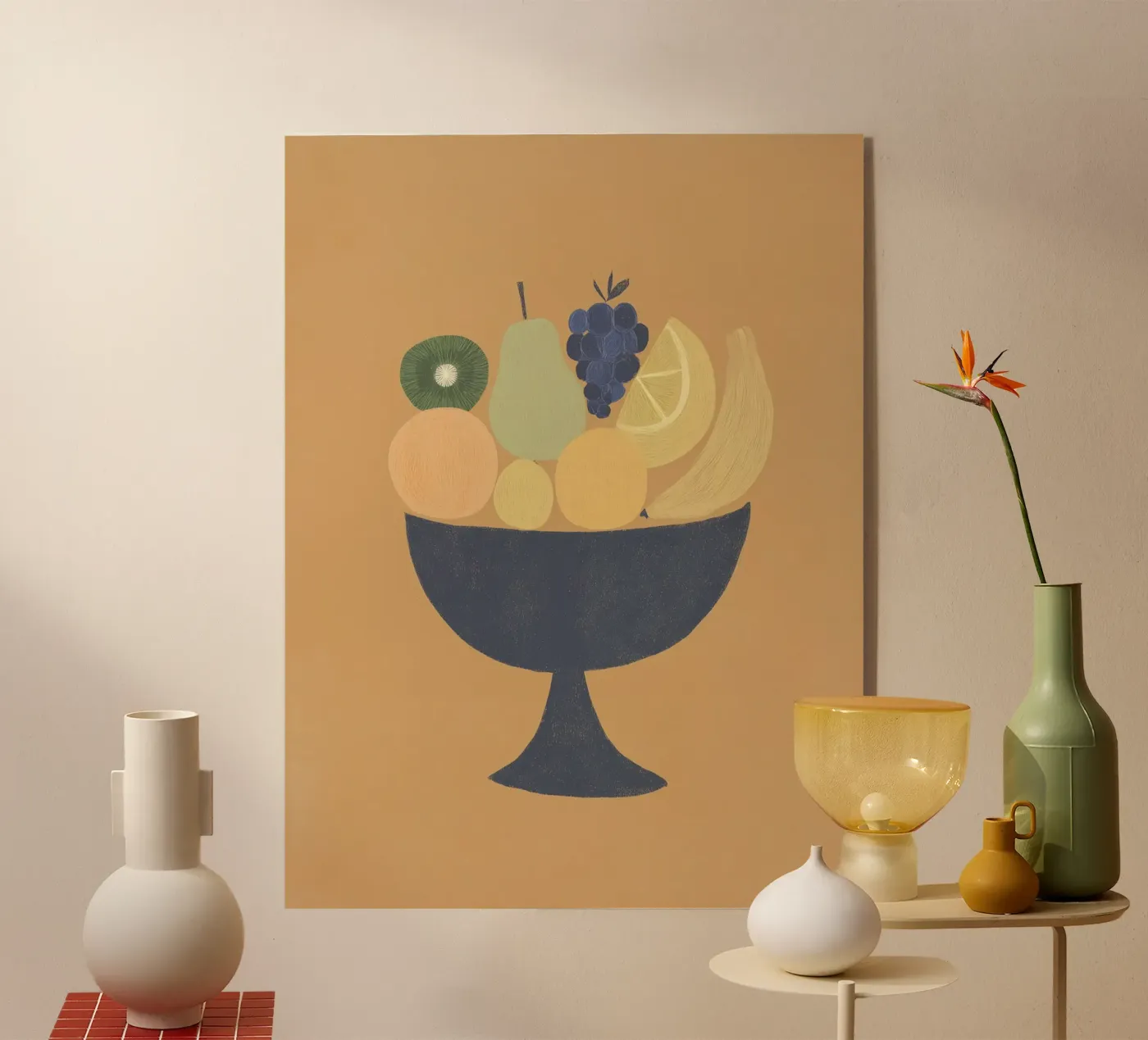 Modern fruit bowl plexiglass da Carinaprint