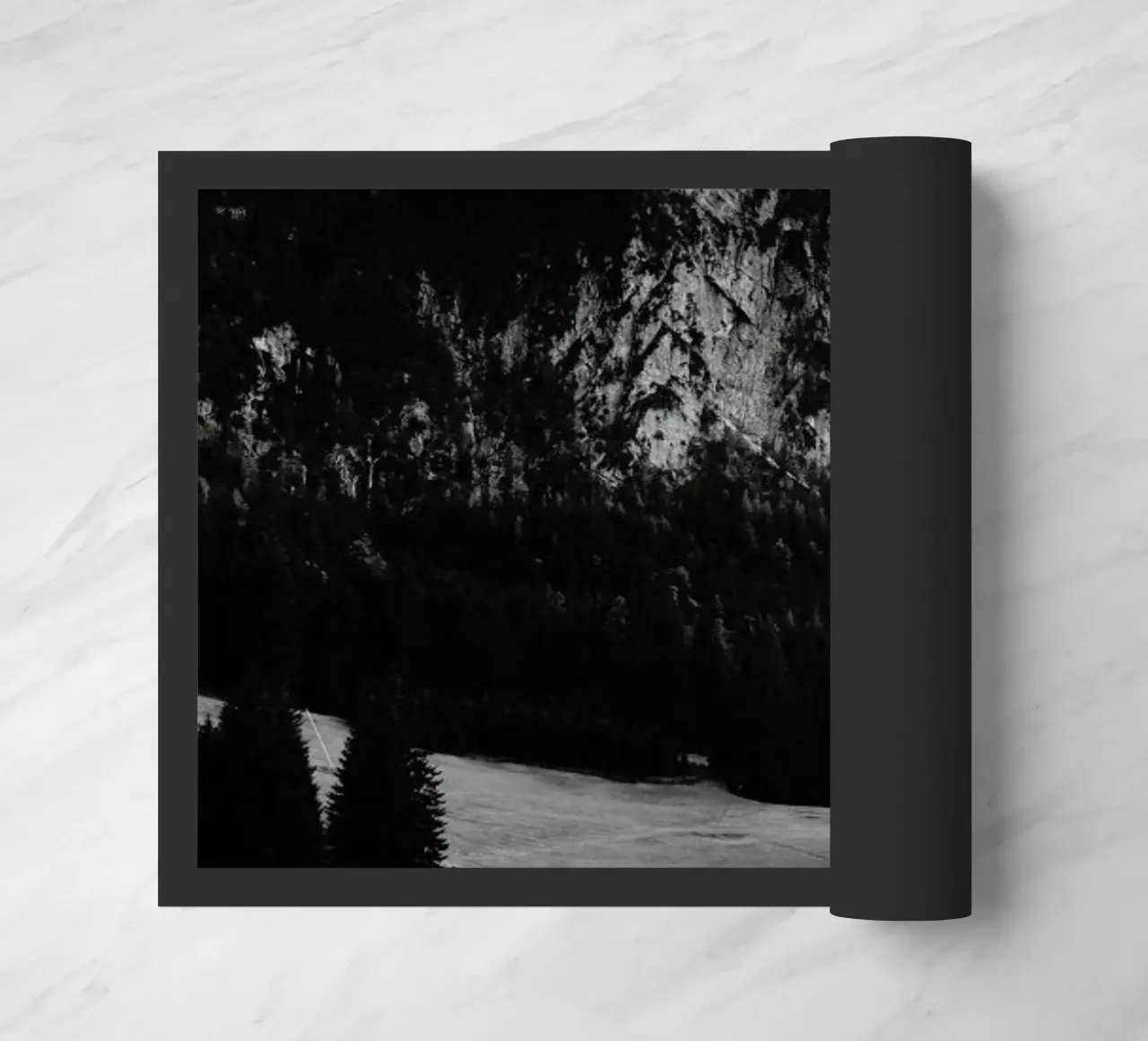 Clouds Hanging Low doormat by Sebastian Hilgetag