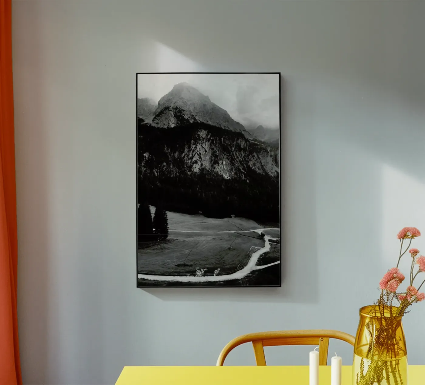 Clouds Hanging Low Acryl-Glas von Sebastian Hilgetag