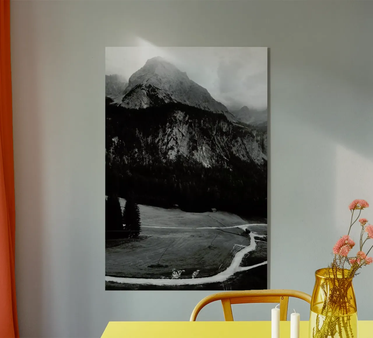 Clouds Hanging Low plexiglass da Sebastian Hilgetag