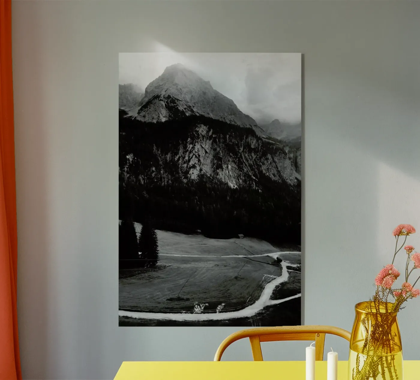 Clouds Hanging Low Acryl-Glas von Sebastian Hilgetag