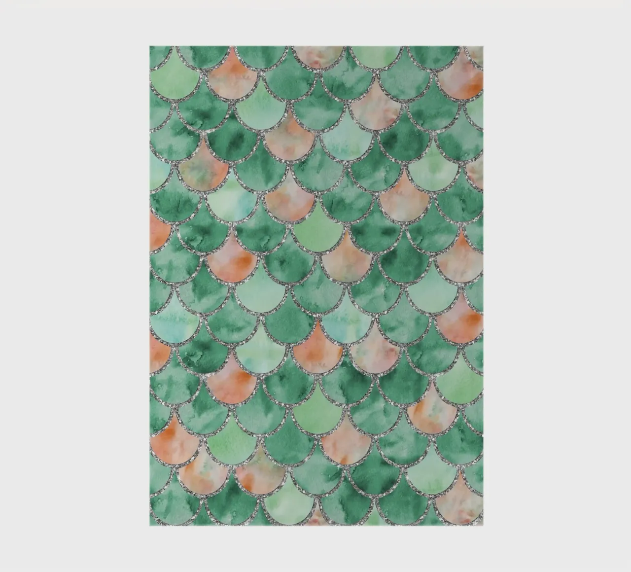 Scaglie di sirena in verde fresco diario da Happy Littles