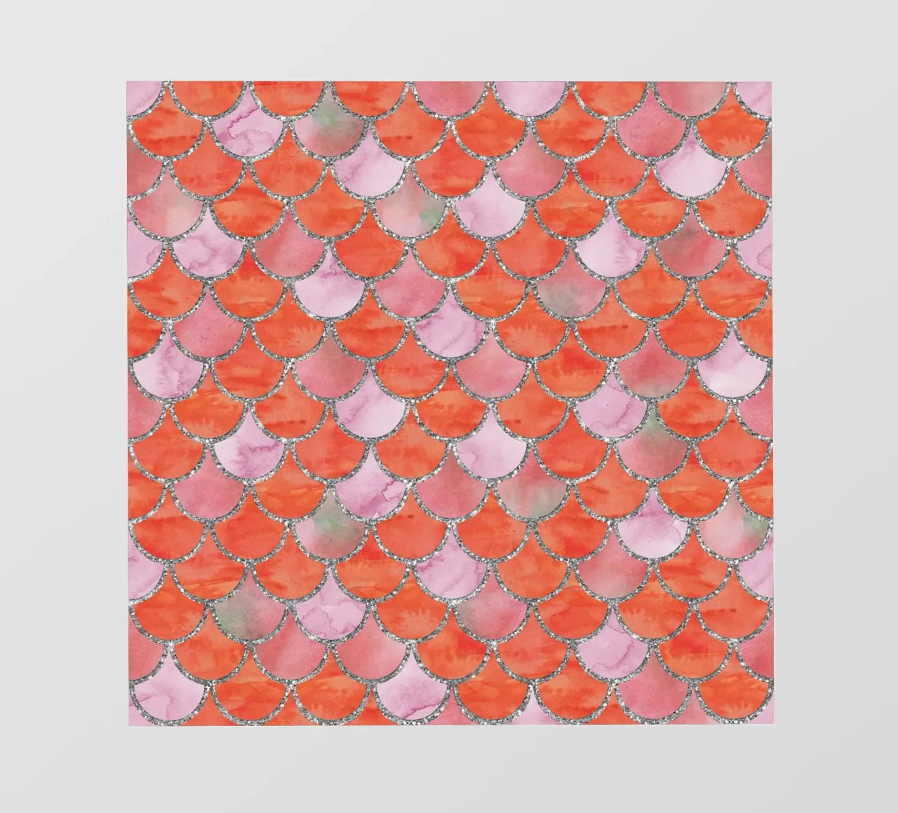 Scaglie di sirena in Tangerine Blush pellicola backlit da Happy Littles