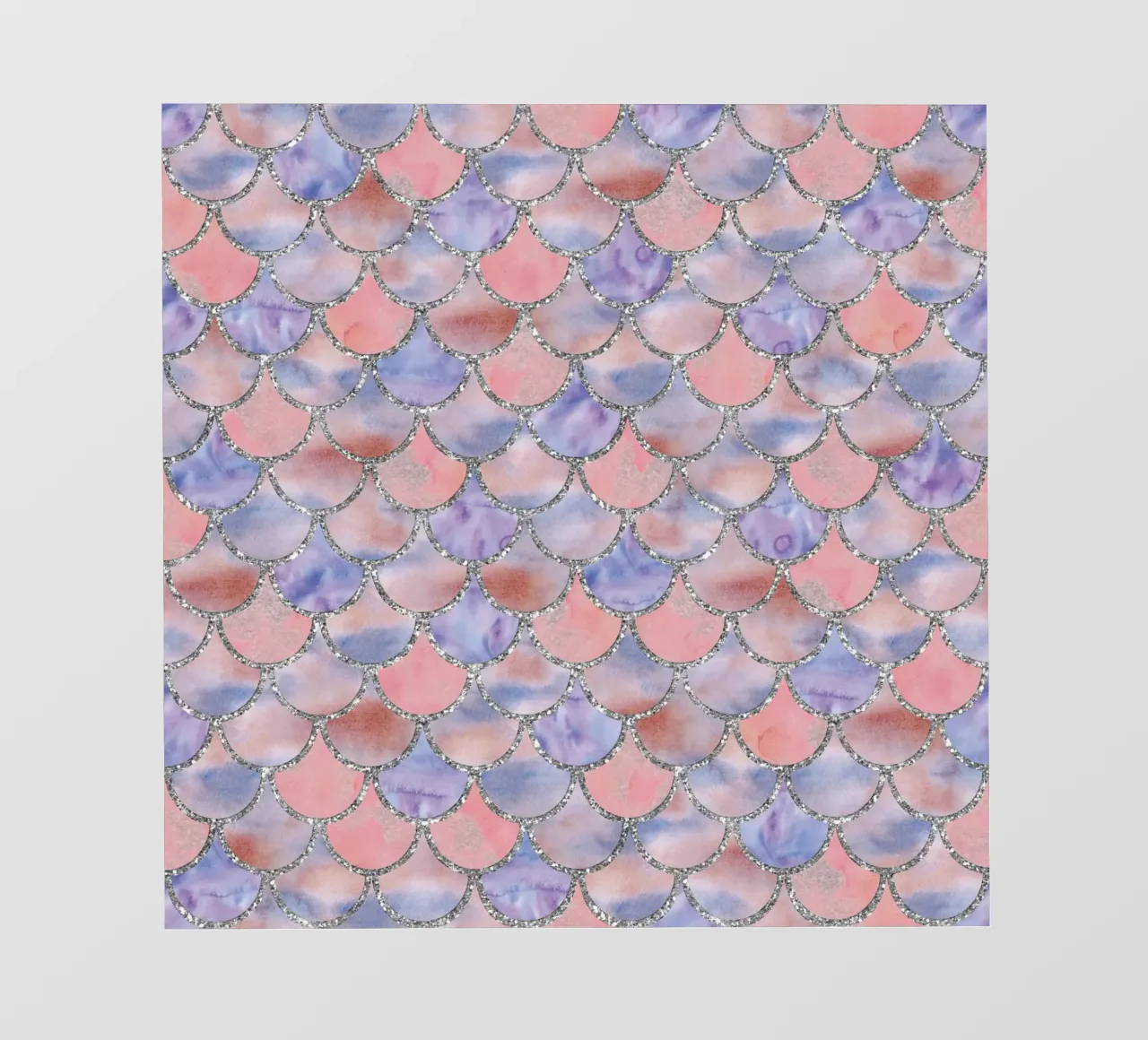 Scaglie di sirena in Lilac Blush pellicola backlit da Happy Littles