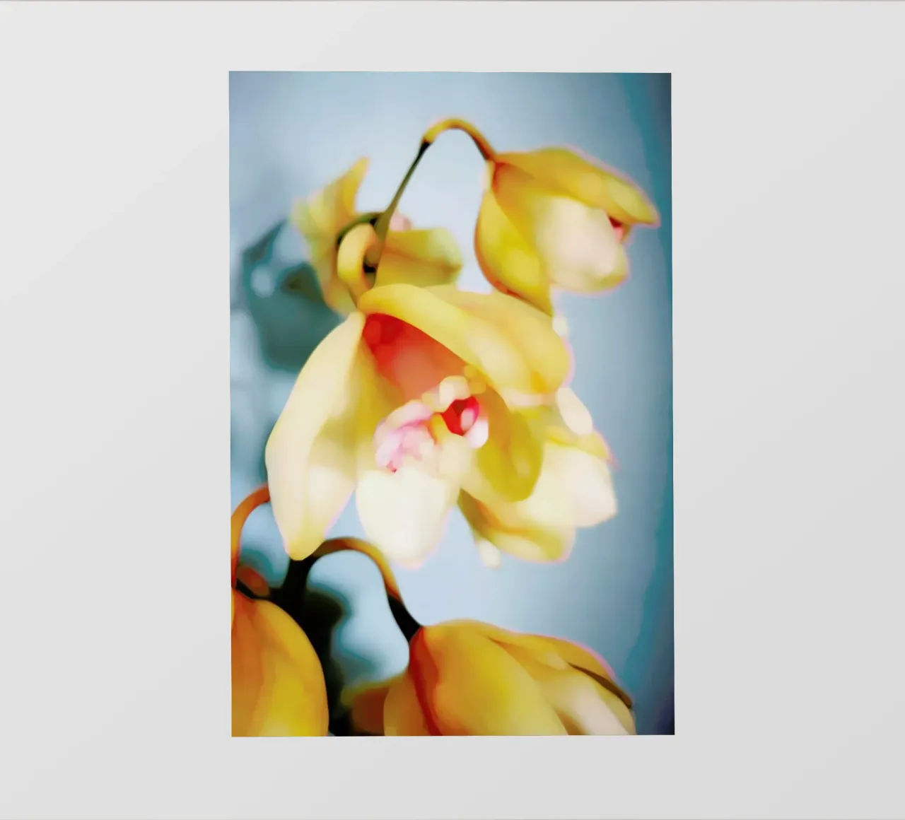 Orchids 14 telo in pvc da Angelo Cerantola