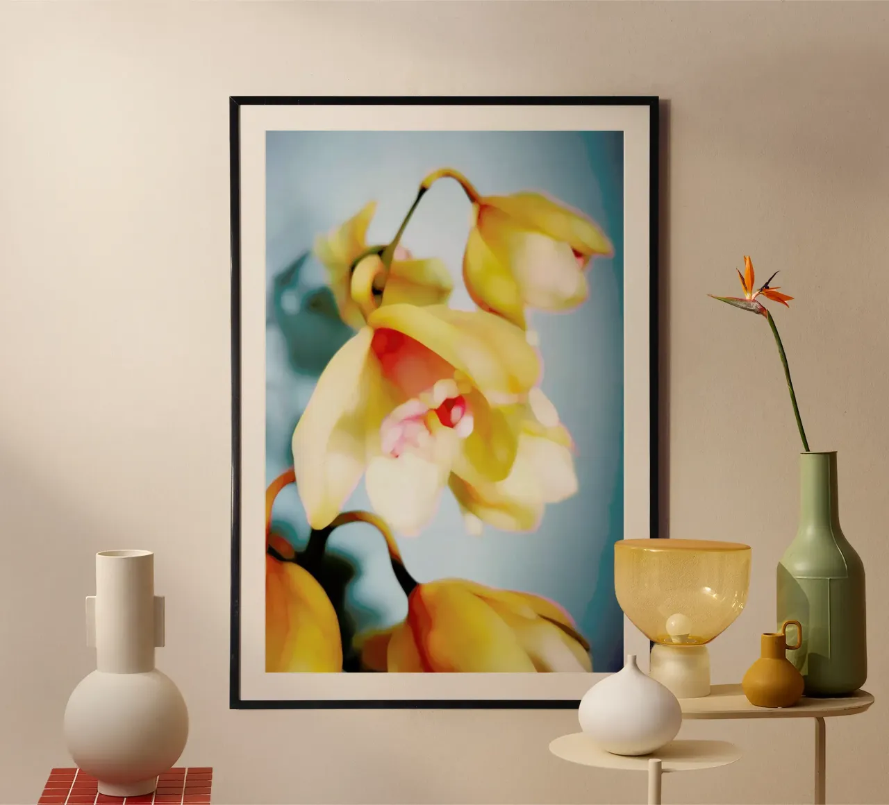 Orchids 14 carta hahnemühle da Angelo Cerantola