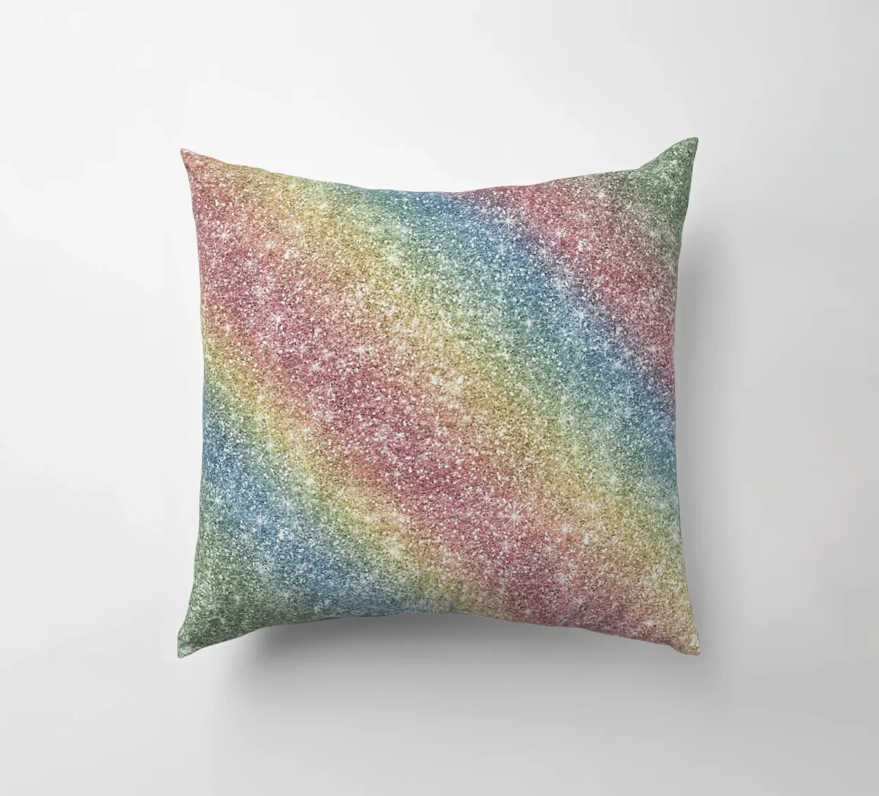 Glitter arcobaleno cuscino da Happy Littles