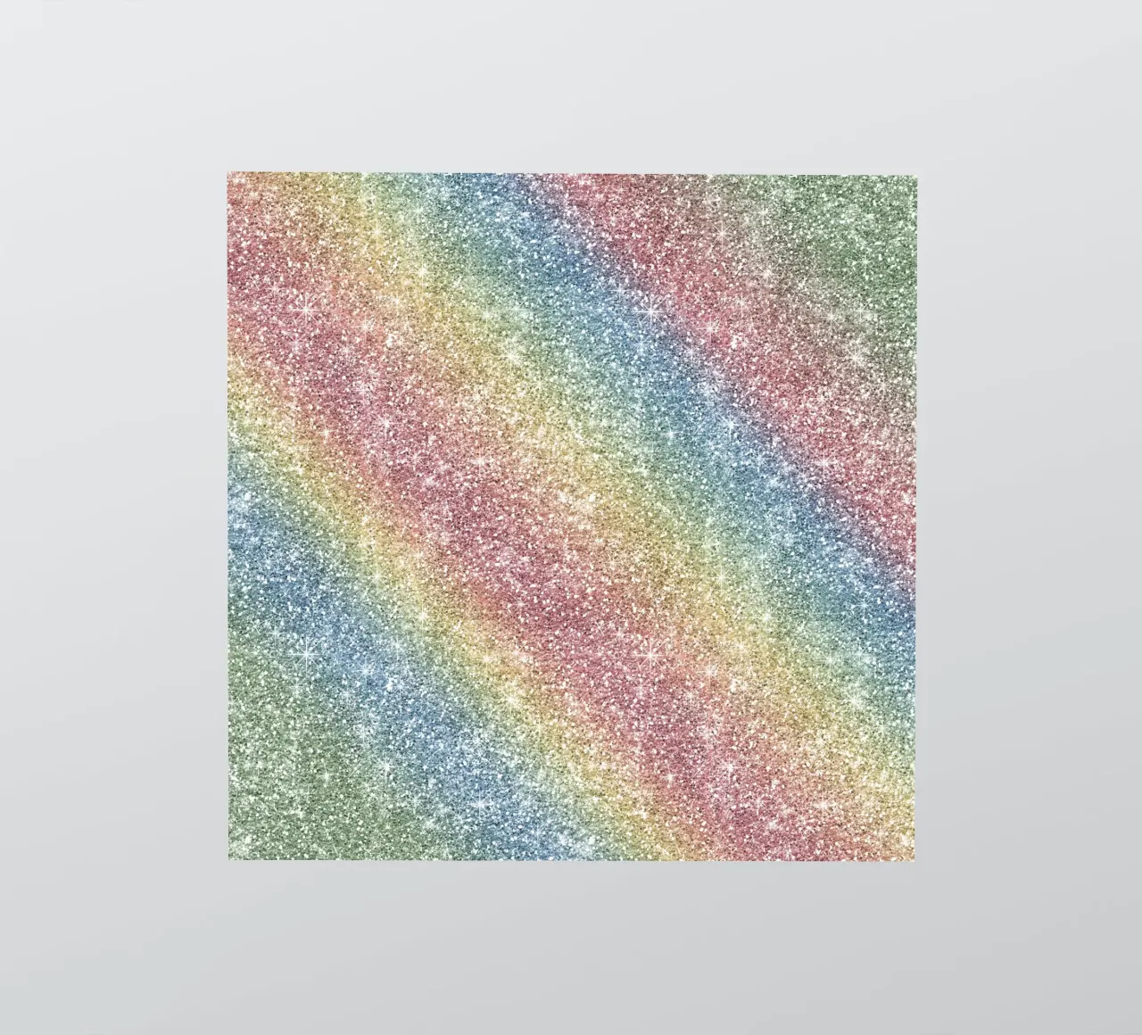 Rainbow Glitter sticker by Happy Littles