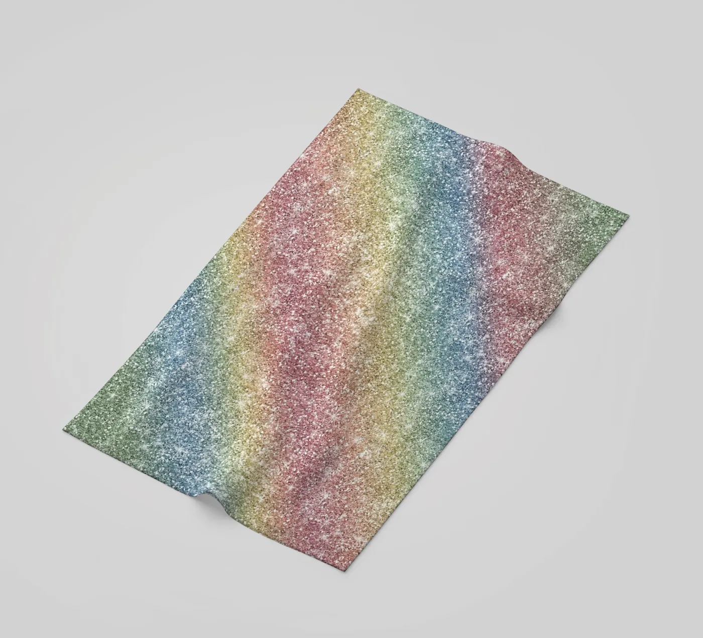 Glitter arcobaleno telo mare da Happy Littles