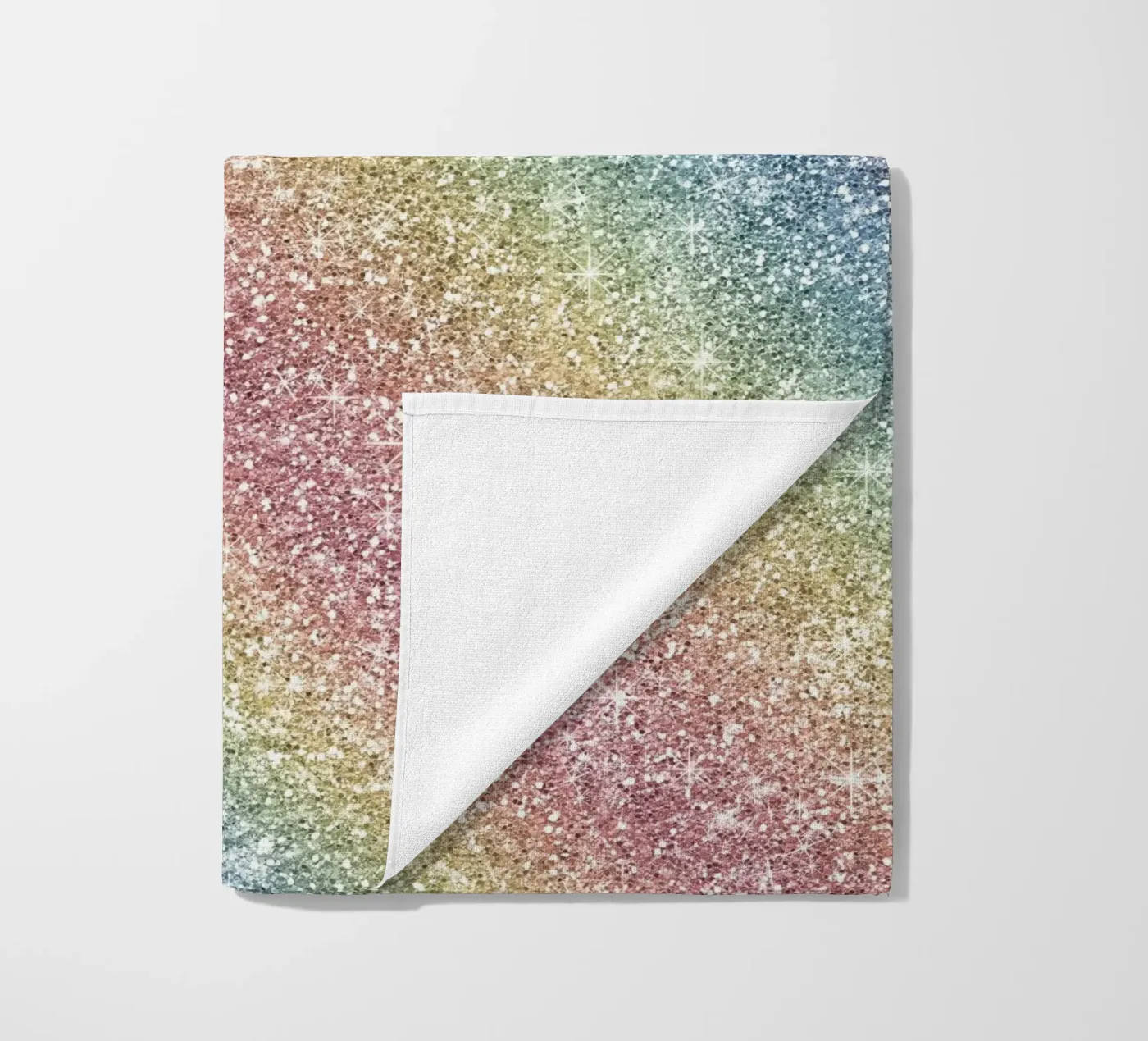 Glitter arcobaleno telo mare da Happy Littles