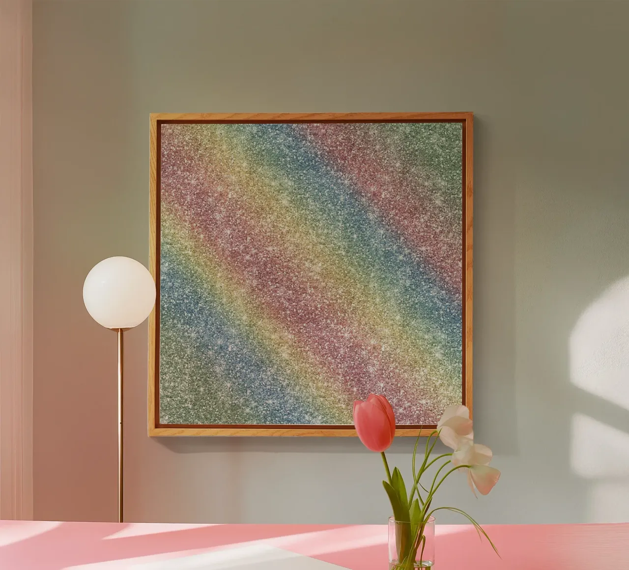 Glitter arcobaleno plexiglass da Happy Littles