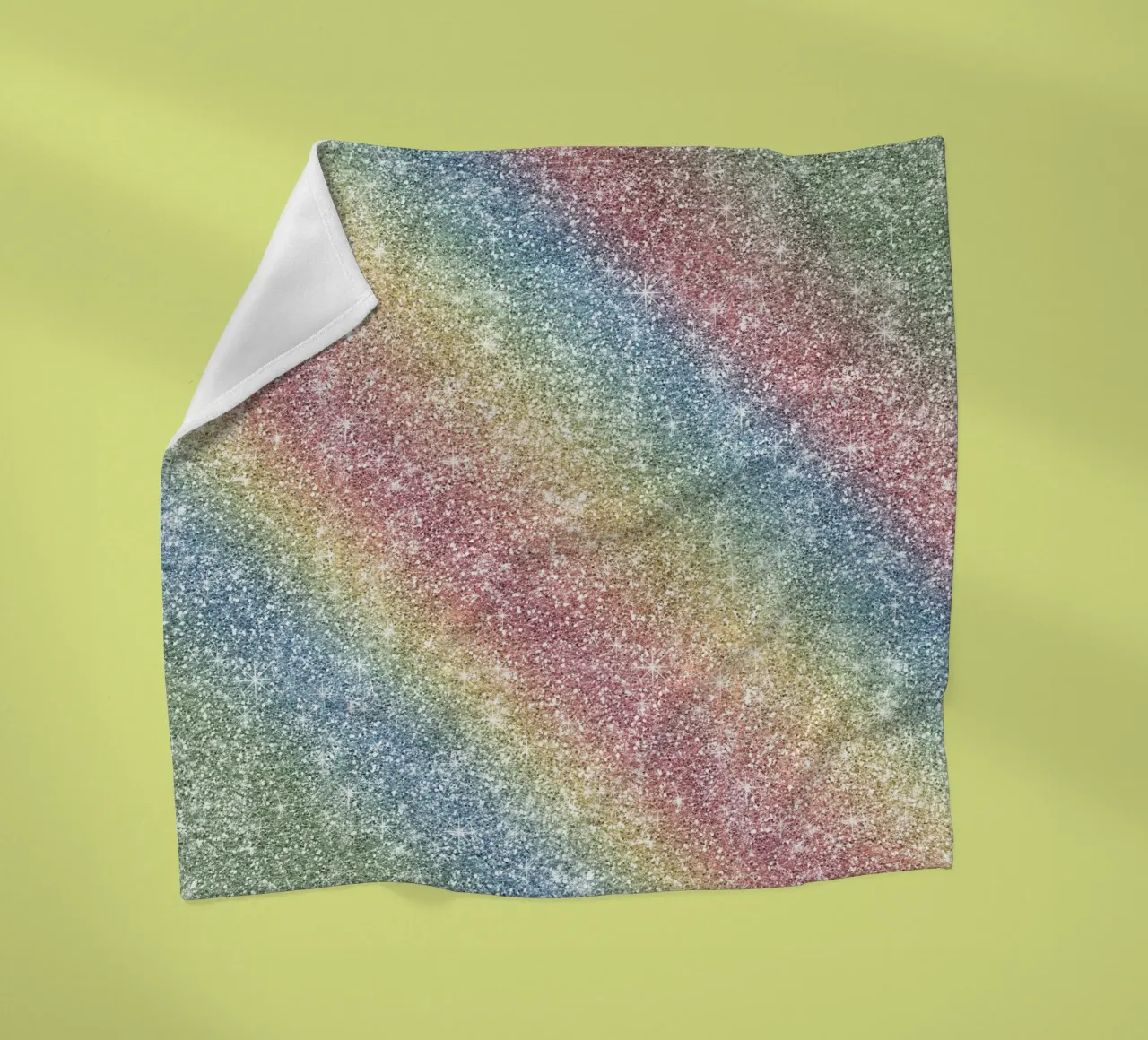 Glitter arcobaleno coperta in pile da Happy Littles