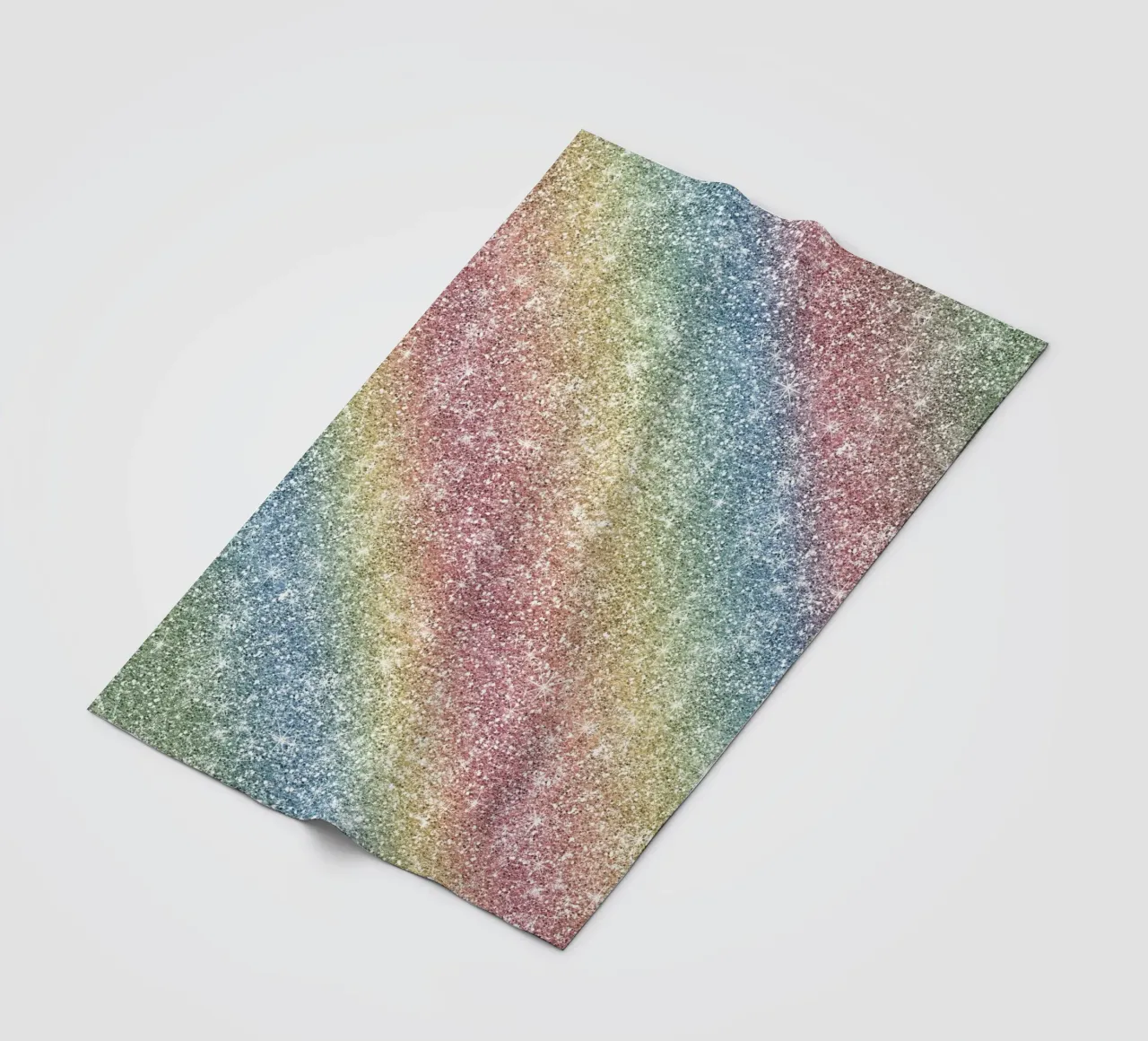 Glitter arcobaleno coperta in pile da Happy Littles