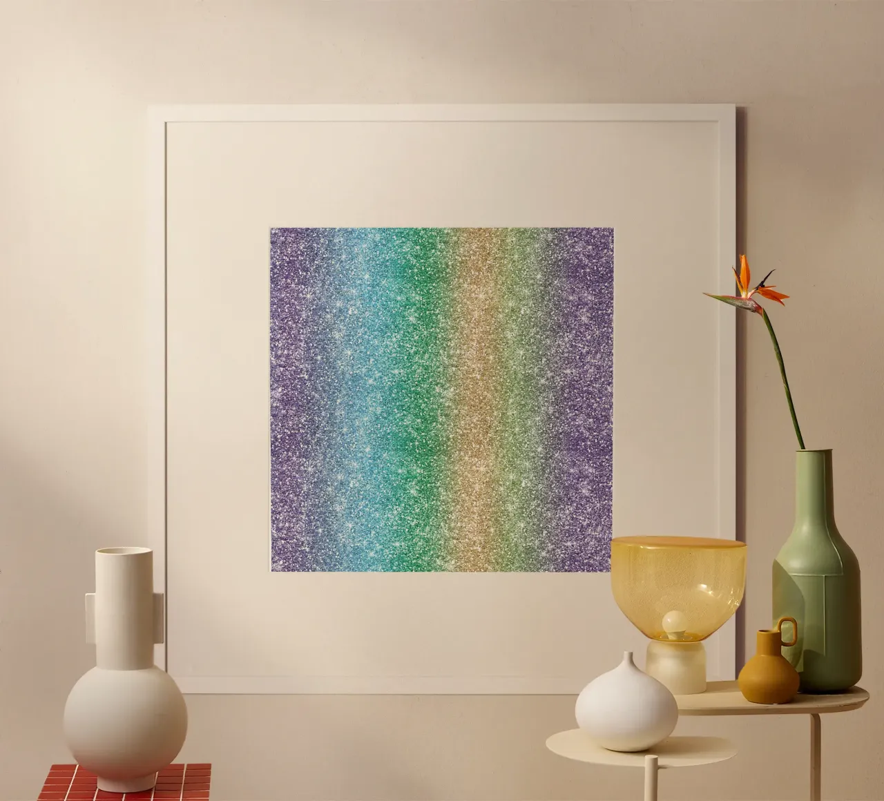 Glitter arcobaleno poster da Happy Littles